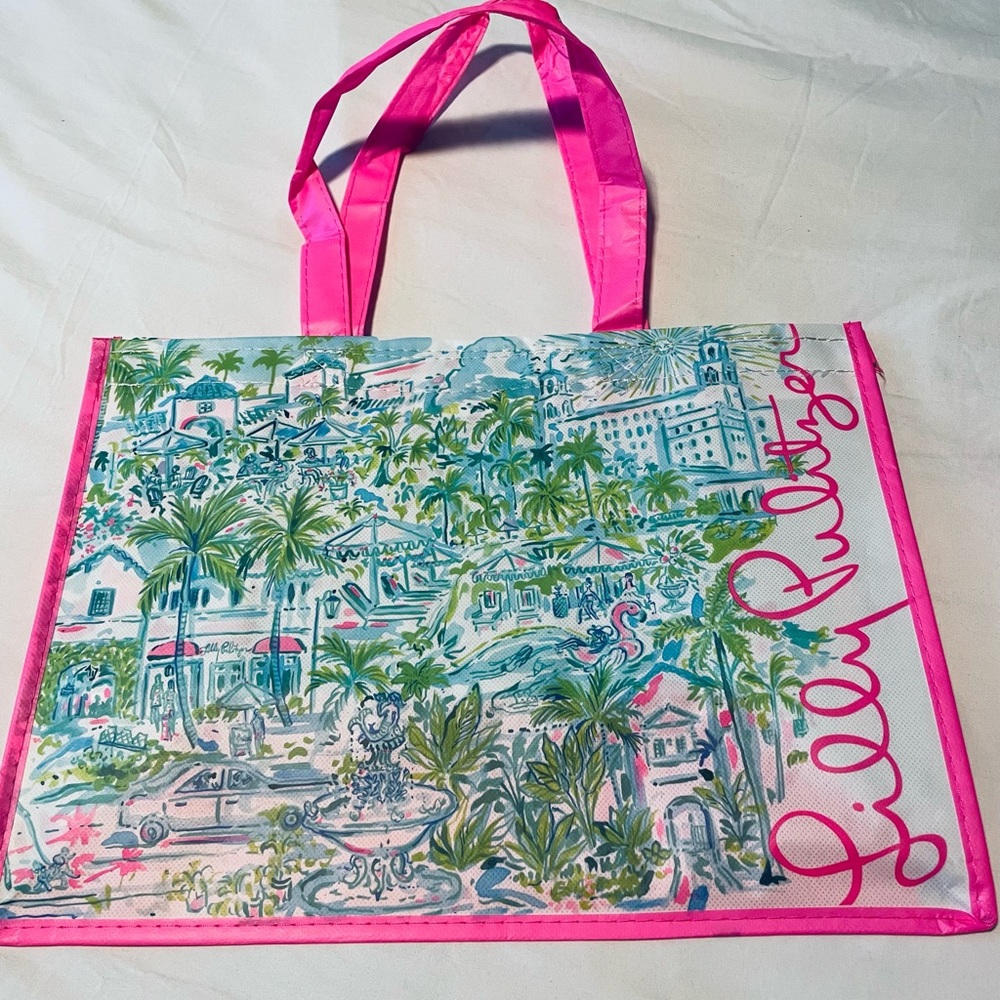 Two Lily Pulitzer Shopper Bags - Picture 2 of 6